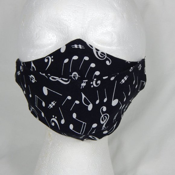 Cool Handmade Face mask For Kids 10-16 Yo Music - Picture 2 of 6